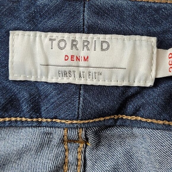 Torrid Jegging Jeans Size 26 High Rise Skinny Super Stretch Cascade Blue New - Picture 7 of 16